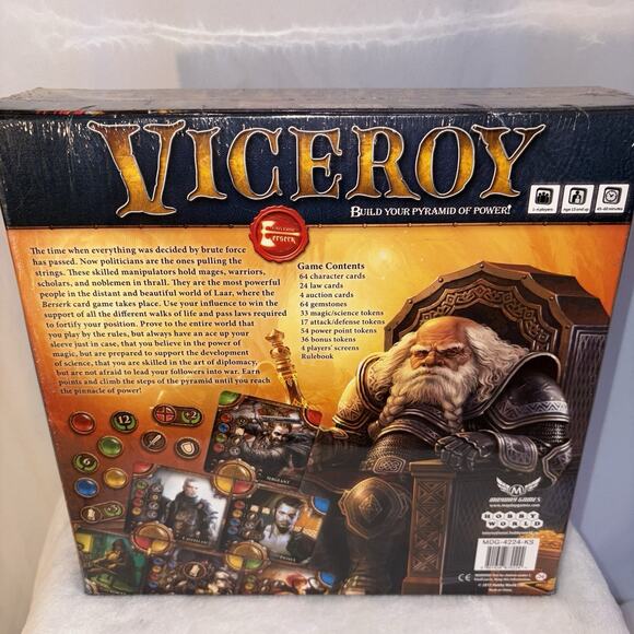 Viceroy Limited Edition Board Game New Sealed Mayday Games - Picture 6 of 6